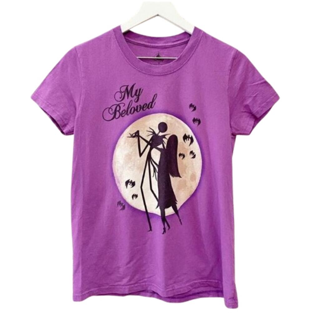 DISNEY Nightmare Before Christmas Jack Sally My Beloved Graphic T Shirt Medium